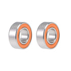 S687C-2OS Hybrid Ceramic Ball Bearing 7x14x5mm Stainless Steel Bearings 2pcs
