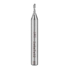 High Speed Steel HSS-AL 2 Flute Straight End Mill Cutter CNC Router Bits, 2 x 6 x 7mm