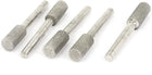 6mm Shank 10mm Dia Cylinder Head Grinding Diamond Mounted Point 5pcs