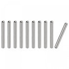 5x50mm Dowel Pins, 10pcs 304 Stainless Steel Round Head Flat Chamfered End Dowel Pin Bunk Bed Pins Shelf Pegs Support Shelves Fasten Elements