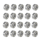686ZZ Deep Groove Ball Bearings Z2 6mm X 13mm X 5mm Double Shielded Carbon Steel 20pcs
