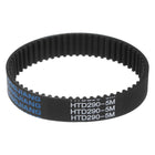 HTD5M-290 Rubber Timing Belt 58 Teeth Closed Loop Pulley Timing Belt 20mm Width, 290mm Pitch Length Synchronous Belt