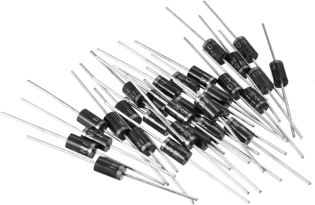 1N5404 Rectifier Diode 3A 400V Electronic Silicon Diodes 30pcs