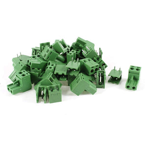 a13102400ux0146 AC 300V 10A 5.08mm Pitch 2 Pin Screw Pluggable Terminal Block (Pack of 20)