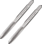 Metric Machine Tap Left M5 Thread 0.8 Pitch H2 Accuracy 3 Flutes High Speed Steel 2pcs