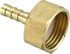 Brass Barb Hose Fitting Connector Adapter 6.5mm Barbed X G1/2 Female Pipe