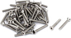 M4 x 30mm Hex Socket Countersunk Flat Head Screw Bolts 50pcs