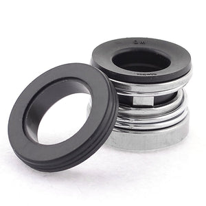 Water Pumps Shaft Single Coil Spring Mechanical Seal Black 15mm Dia
