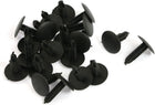 20Pcs Black Plastic Fir Tree Trim Panel Clips 16mm Head for 4.8mm Hole