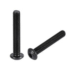 M5x30mm Hex Socket Button Head Cap Bolts Screws Carbon Steel 100pcs