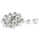 M10x1.5mm 4 Pronged Tee Nut T-Nut for Table Legs Rock Climbing Wall Woodwork Holds Wood Cabinetry 20 Pcs