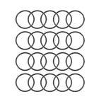Nitrile Rubber O-Rings, 23mm OD 20mm ID 1.5mm Width, Metric Sealing Gasket, Pack of 20
