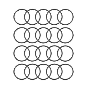 Nitrile Rubber O-Rings, 23mm OD 20mm ID 1.5mm Width, Metric Sealing Gasket, Pack of 20