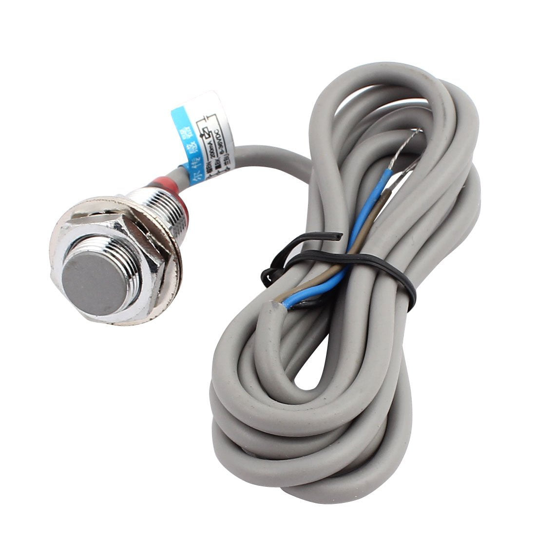NJK-5002 DC 6-36V 200mA NPN NO 10mm Hall Sensor Switch 3-Wire