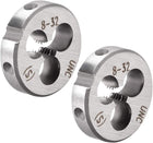 8-32 UNC Round Die, Machine Thread Right Hand Threading Die, Alloy Tool Steel Screw Thread Cutting Die, 2pcs