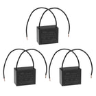 Ceiling Fan Capacitor CBB61 22uF 250V AC 2 Wires Metallized Polypropylene Film Capacitor 48x38x26mm for Electric Fan Pump Motor Generator 3Pcs