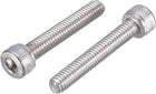 8 Pcs 0.7mm Pitch M4 x 25mm Thread Hex Socket Head Cap Screws