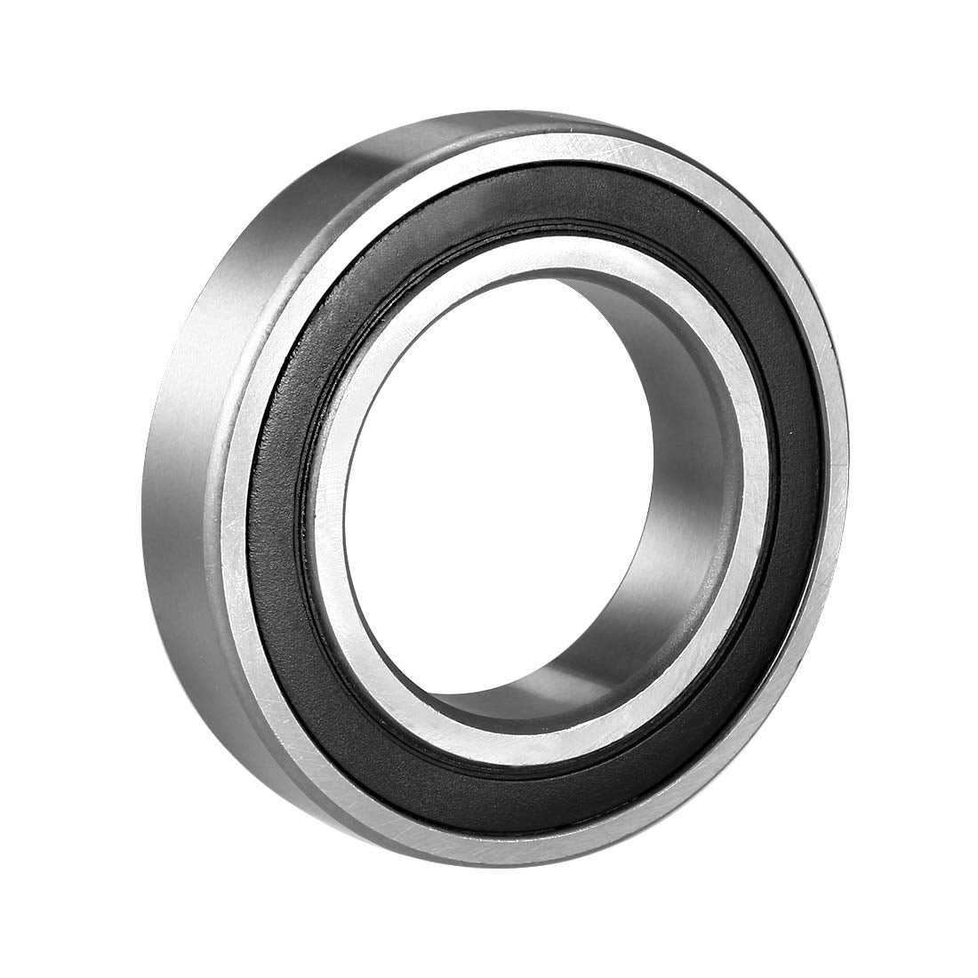 6008-2RS Deep Groove Ball Bearing Double Sealed 180108, 40mm x 68mm x 15mm Chrome Steel Bearings, 1-Pack