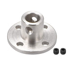 6.35mm Inner Dia H12*D10 Rigid Flange Coupling Motor Guide Shaft Coupler Motor Connector for DIY Parts