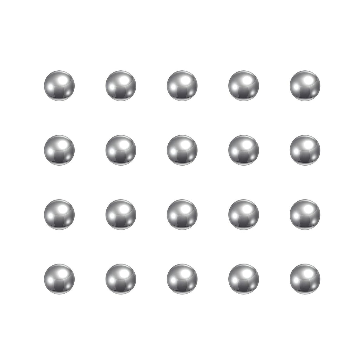 25pcs 3/16" 420 Stainless Steel Bearing Balls G100 Precision