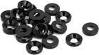 M3 Aluminium Alloy Cup Head Engine Bay Bumper Washer Black 20pcs