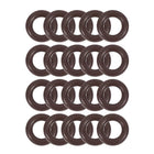 Fluorine Rubber O-Rings 8.1mm OD 4.5mm ID 1.8mm Width, Metric FKM Sealing Gasket, Pack of 20