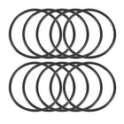 Nitrile Rubber O-Rings, 82mm OD 74mm ID 4mm Width, Metric Sealing Gasket, Pack of 10
