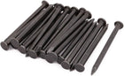 Hardware Nails 2.5-inch Length Carbon Steel Point Tip Wall Cement Nail Black 20pcs