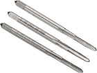 3pcs Jeu de Visserie à Main, #3-48 UNC Taper/Plug/Vis de Fil Bas, Kit d'Outils de Tournage à Main en Acier à Outils Allié 9CrSi