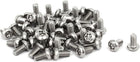 M4 x 8mm 304 Stainless Steel Torx Security Pan Head Machine Screws 50PCS