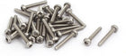 M2.5 x 16mm 304 Stainless Steel Torx Pan Head Screws Bolts Fasteners 30pcs