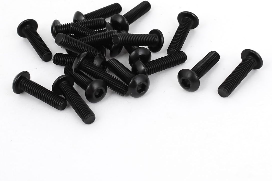 #10-32 x 3/4" UNF 10.9 Alloy Steel Hex Socket Button Head Screws 20Pcs