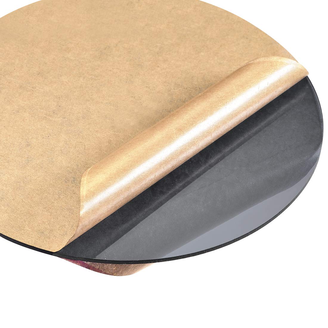 Acrylic Sheet Circle Round Disc,Black,Translucent,2.5mm Thick,4" Diameter,Acrylic Round Sheet(100mm)