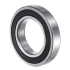 6216-SRS Deep Groove Ball Bearing 80x140x26mm C3 Clearance Radial Bearing, Double Sealed ABEC1 Chrome Steel Bearings, Single Row