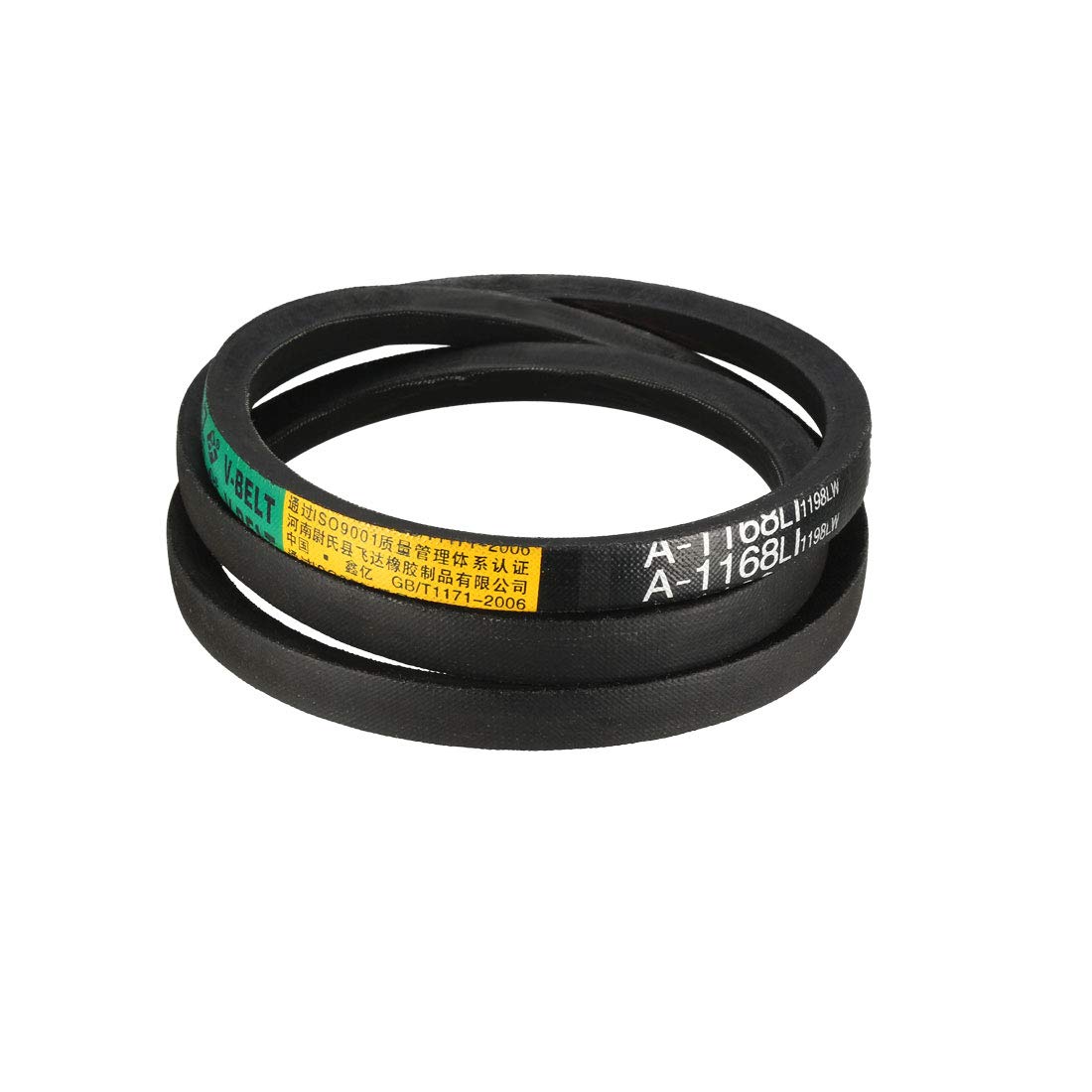 A1168 V-Belts 1168mm Inner Girth 13mm Top Width 8mm Thickness A-Section Rubber Drive Transmission Belt