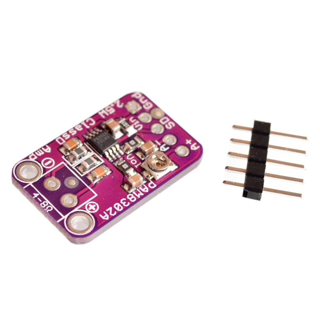 LinkMejor PAM8302 2.5W Amplificatore Audio Singolo Canale Class D Modulo PCB Amplificatore