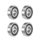1638-2RS Deep Groove Ball Bearings Z2 3/4 X 2 X 9/16inch Double Sealed Chrome Steel 4 Pcs