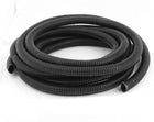 5 M 16 x 20 mm Plastic Split Corrugated Conduit Tube for Garden,Office Black