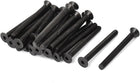 M5x50mm 10.9 Carbon Steel Countersunk Head Hex Socket Screw 25pcs