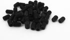 M6 x 10mm Hex Socket Set Cup Point Grub Screws Black 50pcs