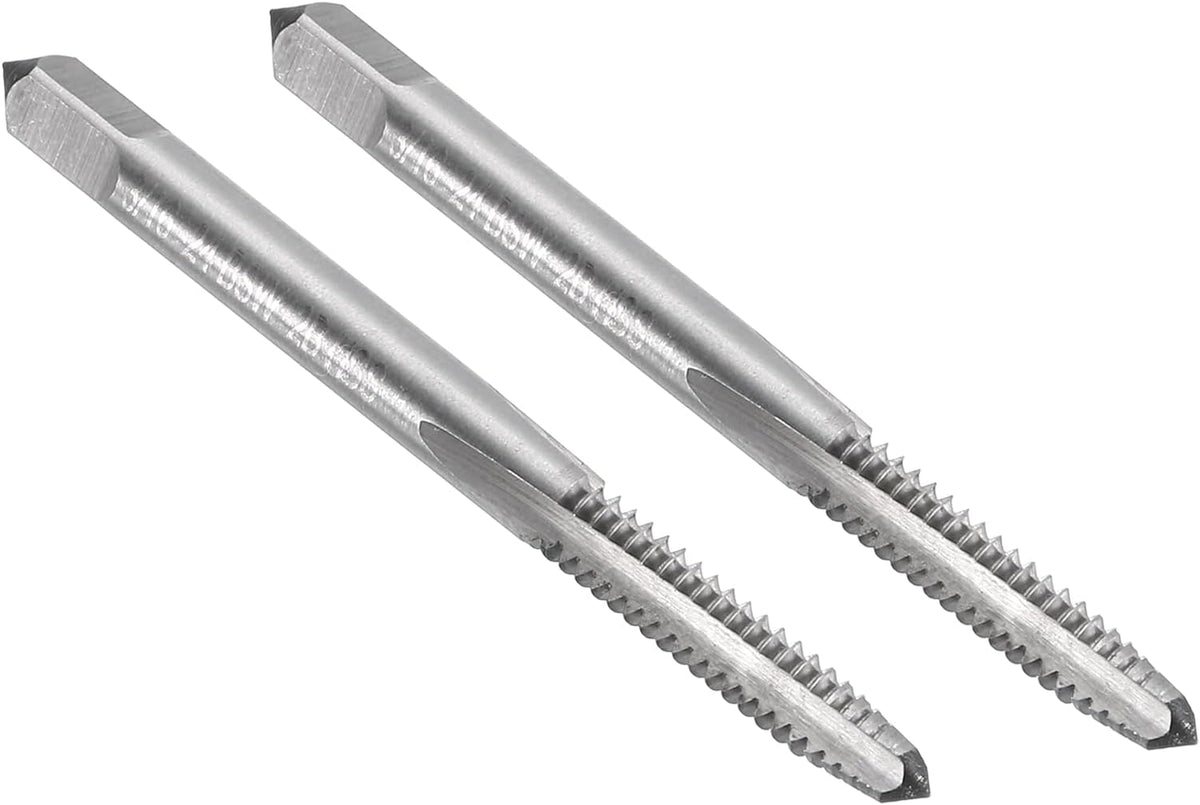 4pcs Straight Flute Thread Tap, 3/16-24 BSW Inches Screw Threading Tapping Tool Thread Milling Machine Taps, High-Speed Steel 6542 (HSS 6542)