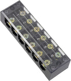 6 Positions Dual Rows 600V 60A Wire Barrier Block Terminal Strip TBC-6006