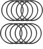 Nitrile Rubber O-Rings 69mm OD 62.8mm ID 3.1mm Width, Metric Sealing Gasket, Pack of 10