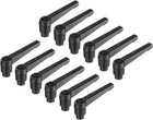 16pcs Clamping Lever Adjustable Handles M6 Metric Female Thread Level Handle Hand Knobs Quick Release Black for Lathe Machinery