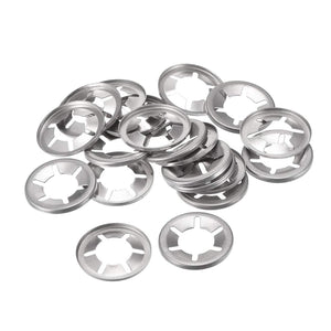 M14 ing Washer 13.5mm I.D. 28mm O.D. Internal Tooth Washers Push-On Locking Speed Clip 304 Stainless Steel 20pcs
