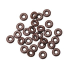 Fluorine Rubber O-Rings 6mm OD 2.2mm ID 1.9mm Width, Metric FKM Sealing Gasket, Pack of 25