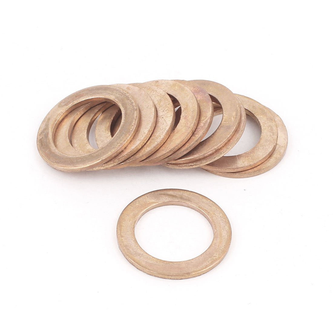 10pcs 16mmx24mmx1.5mm Copper Flat Washer Line Seal Fasteners