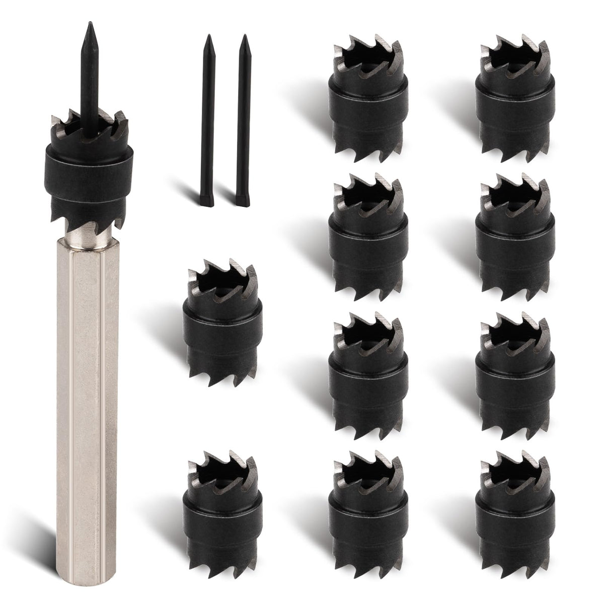 LinkMejor 13-Pack Settaggio Trapano a Soldatura a Punto, Set di Trapani a Soldatura a Punto
