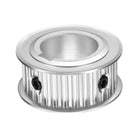 5M-28T-1B Timing Belt Pulley 1" Bore, 28 Teeth Aluminum Alloy Synchronous Wheel with Keyway, Pitch 5mm Tooth for 15mm Width Belt