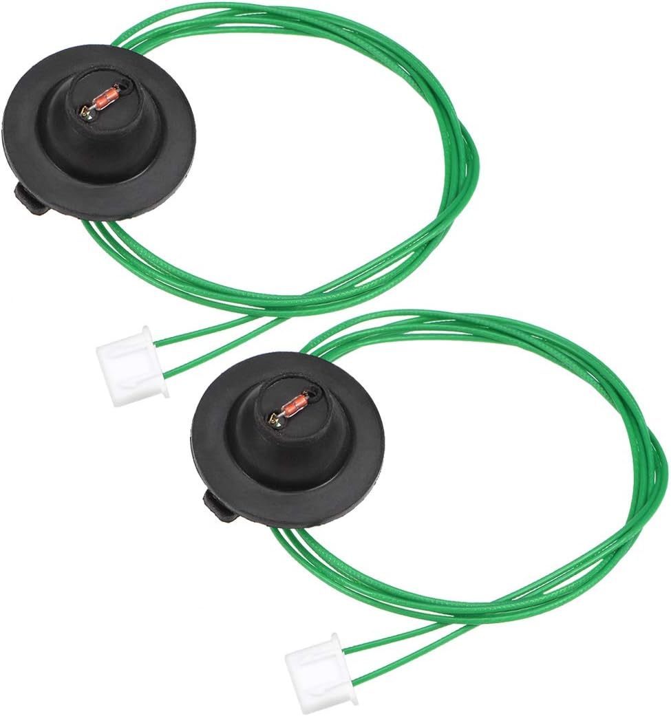 2Pcs 100K Induction Cooker Thermistors 19.7 Inch Sensitive Fuses Temperature Temp Sensor